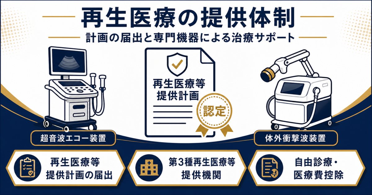 厚生労働省認定第3種再生医療等提供機関での治療体制と費用面
